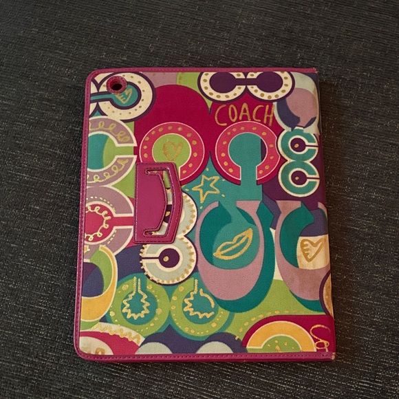 Coach Colorful Patterned Tablet Cover - Picture 3 of 5